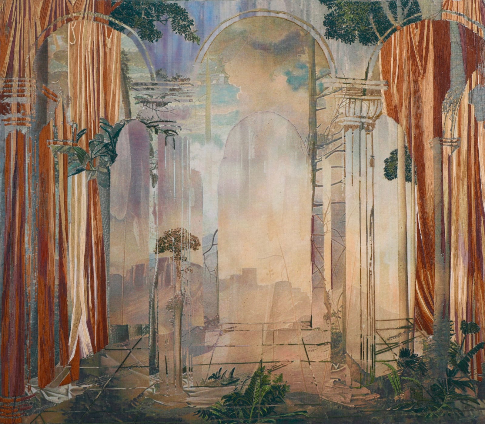 Cécile Davidovici, Là où s'efface le pas, VII, 2025