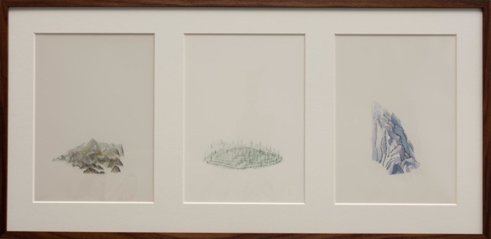 Johannes Heldén, Untitled Islands (XIII-XV), 2019