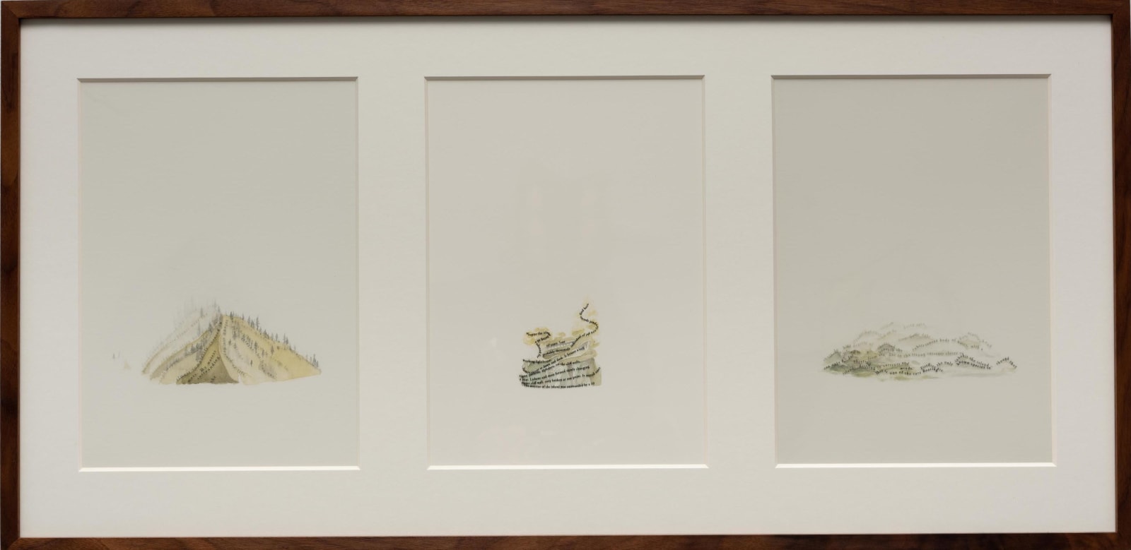 Johannes Heldén, Untitled Islands (IV-VI), 2019