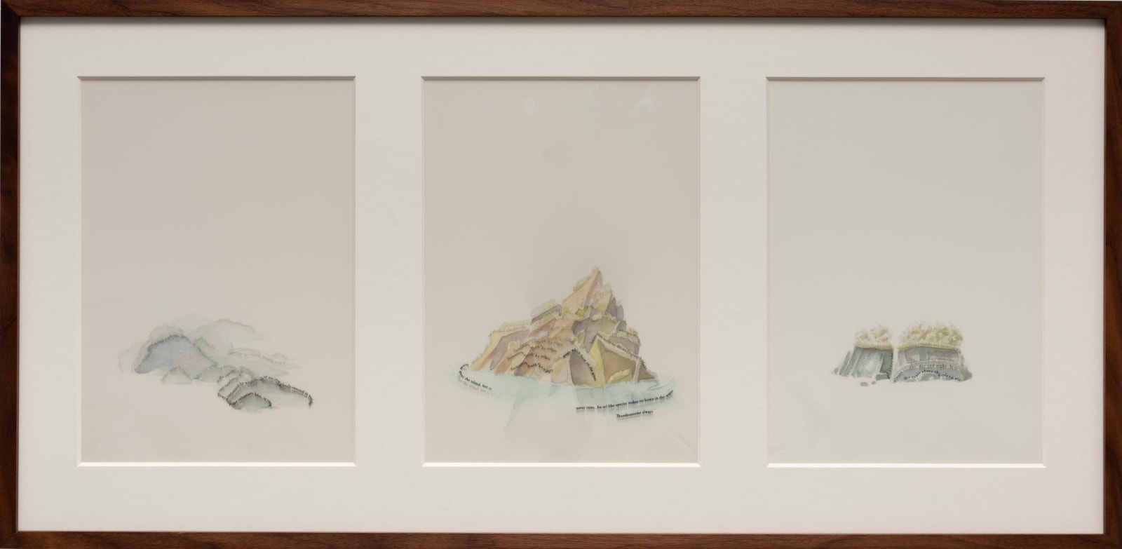 Johannes Heldén, Untitled Islands (X-XII), 2019