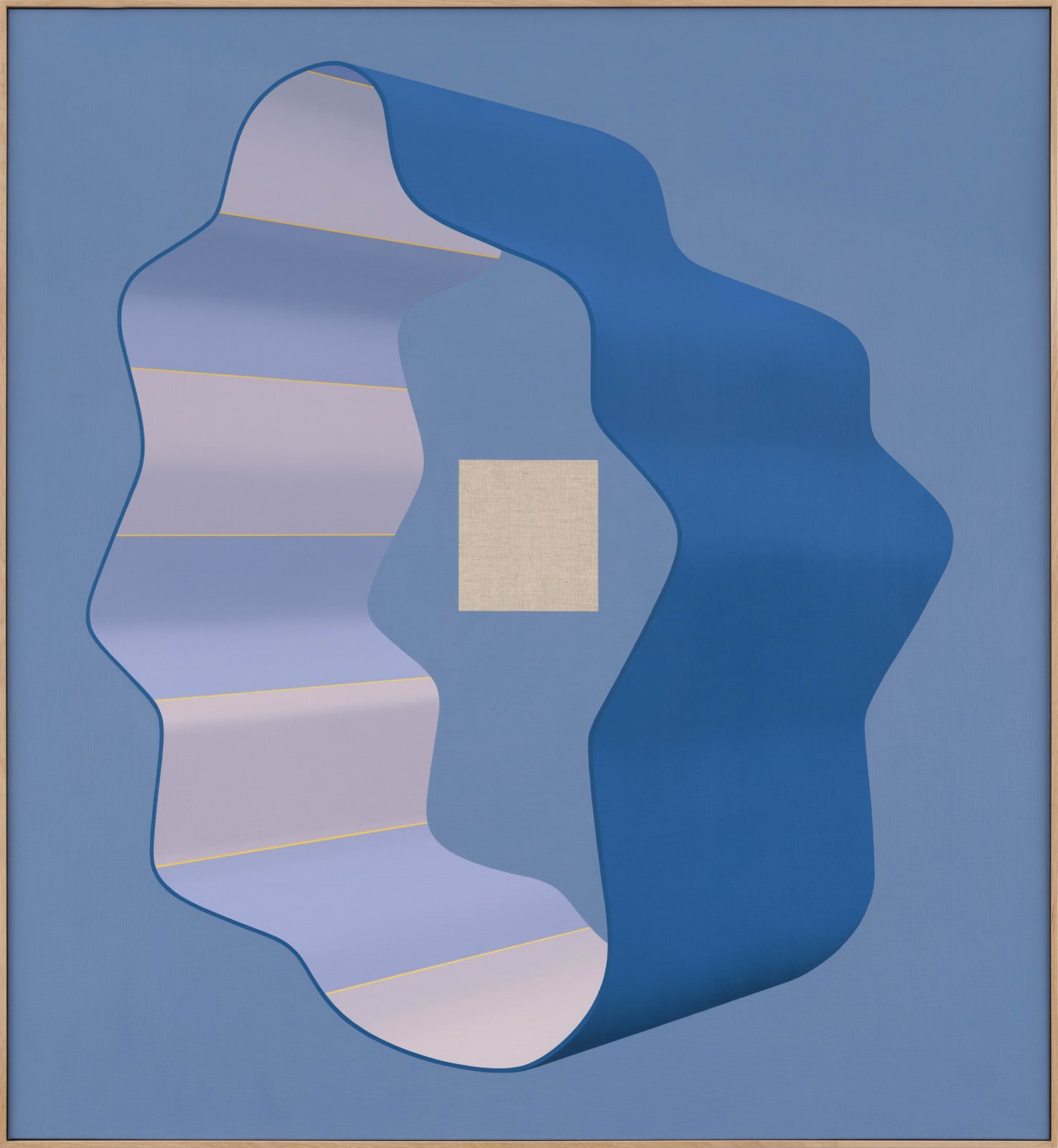 Elin Odentia, Madonna (blue), 2024