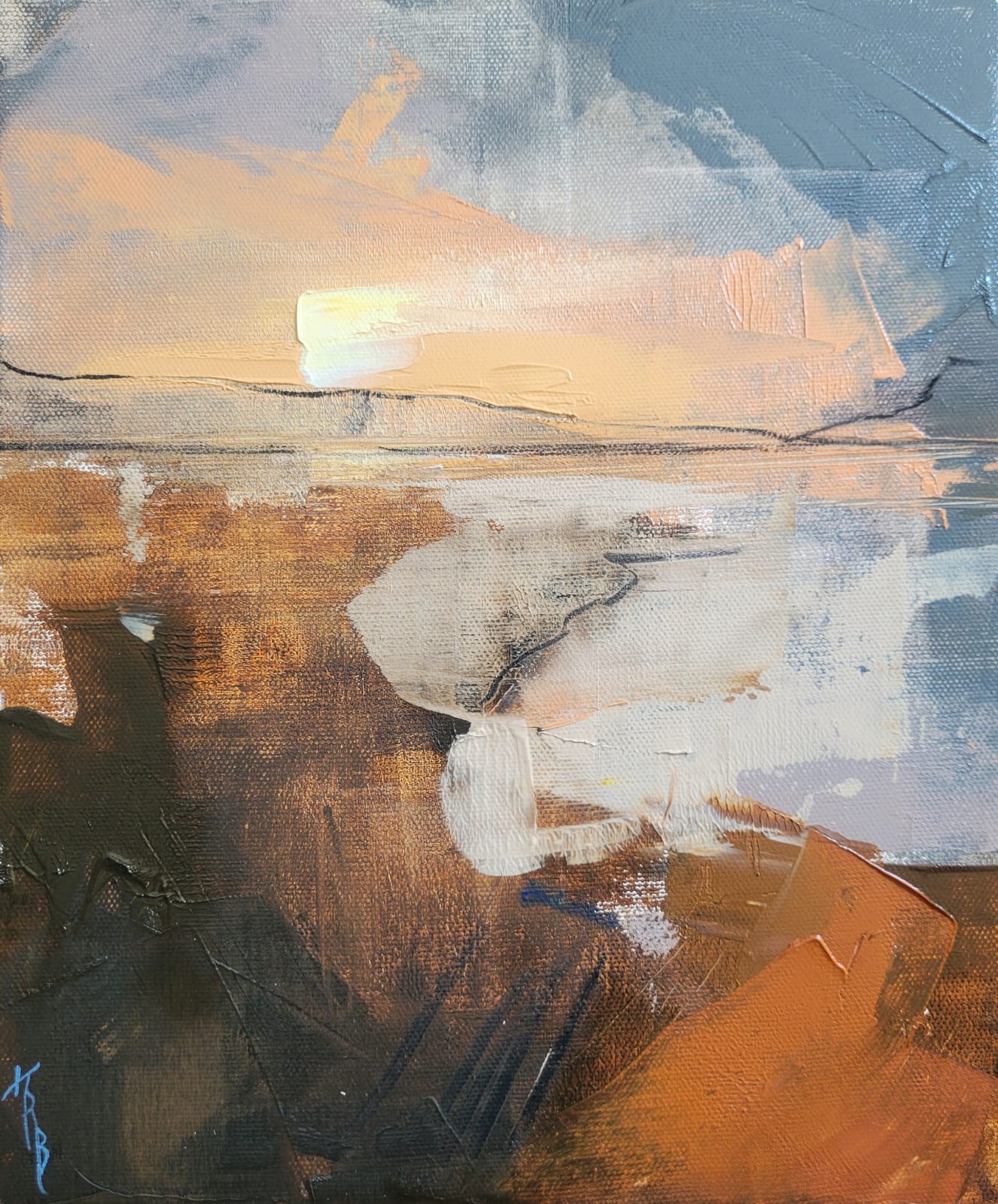 Karina Rosanne Barrett, Sundown Llyn Padarn 2, 2025