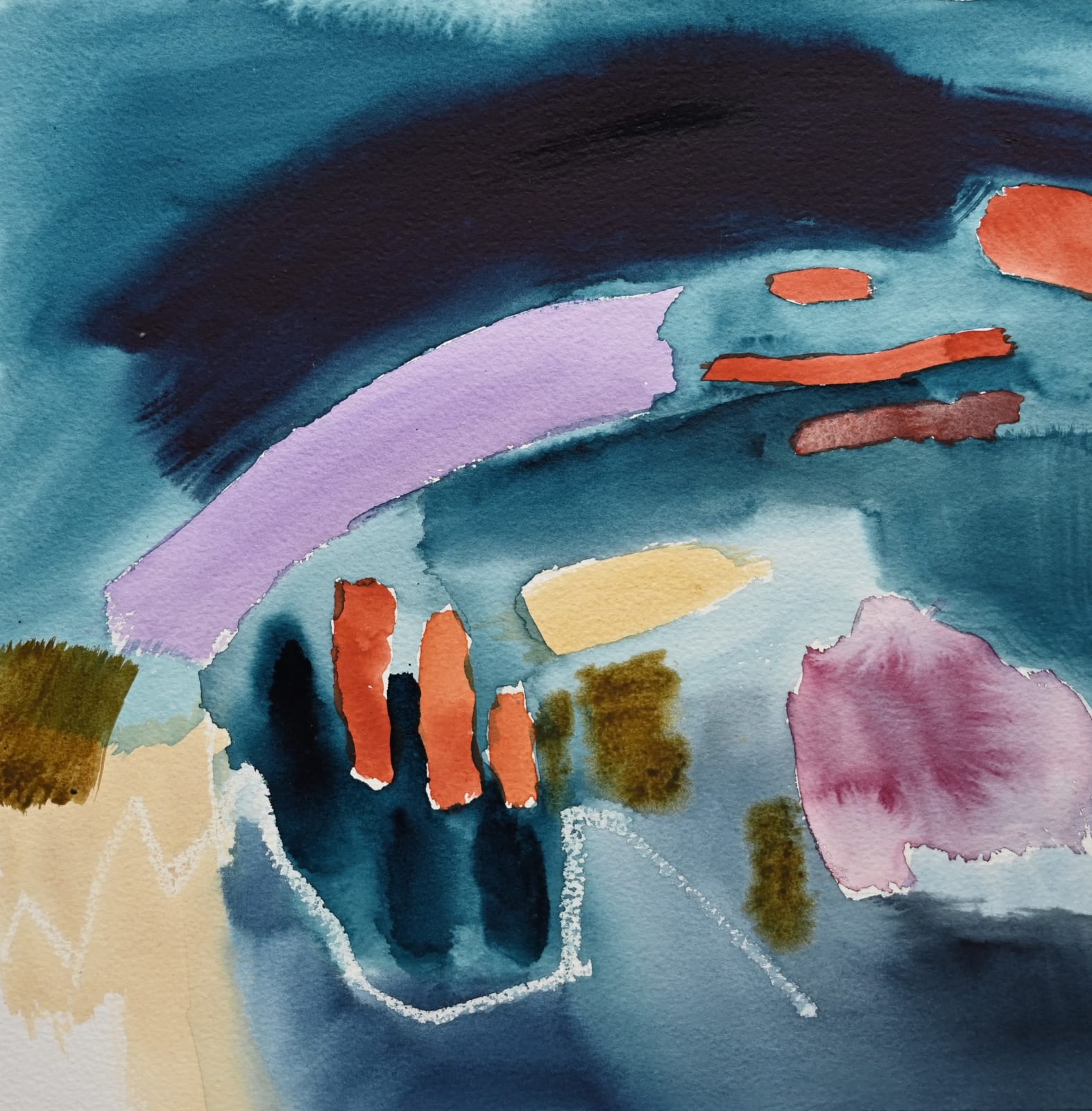 Mary Lloyd Jones, Lliwiau Cwm Rheidol / Rheidol Valley Colours, c. 2000