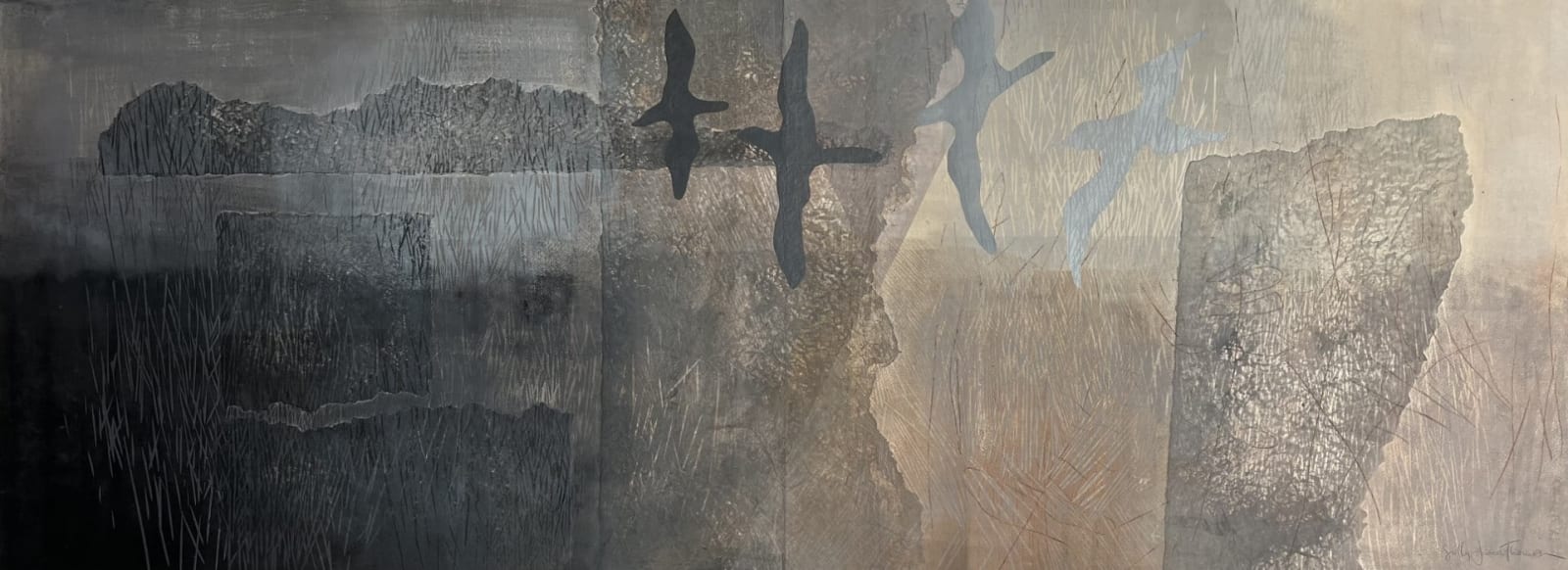 Sally James Thomas, Night Return, 2025