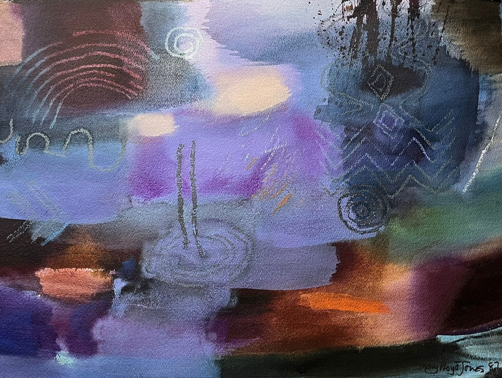 Mary Lloyd Jones, Cwm Rheidol 2, 1987