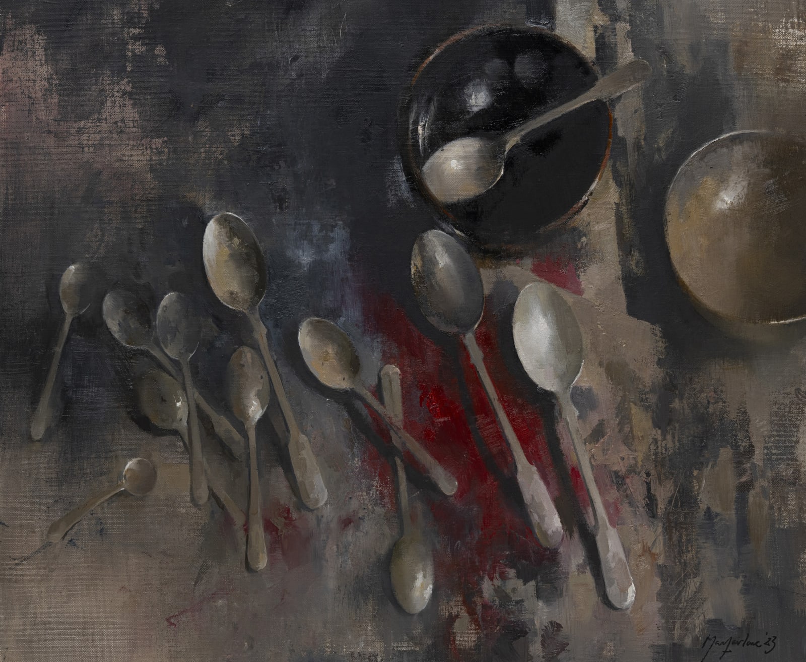 John Macfarlane, Two Bowls and Twelve Spoons