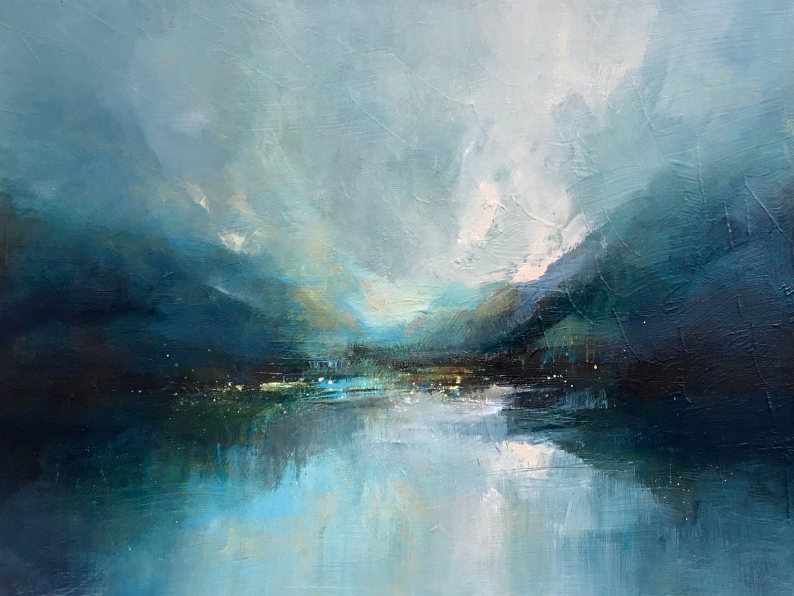 Richard Barrett, Stillness and Whispers, Llyn Padarn, 2024