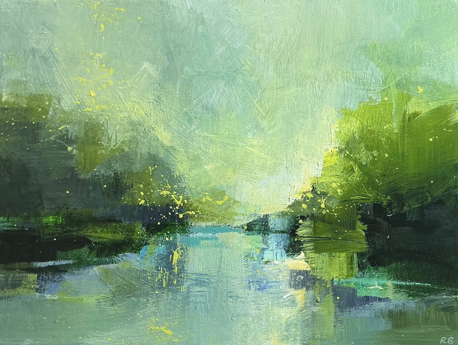 Richard Barrett, Spring Reaches the Taff, 2025