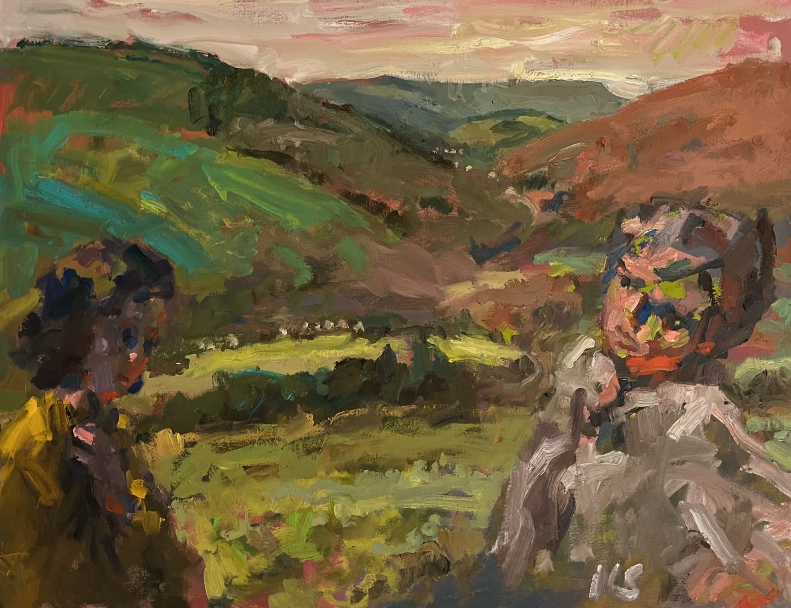 Kevin Sinnott, Encounter on Llangeinor Common, 2023