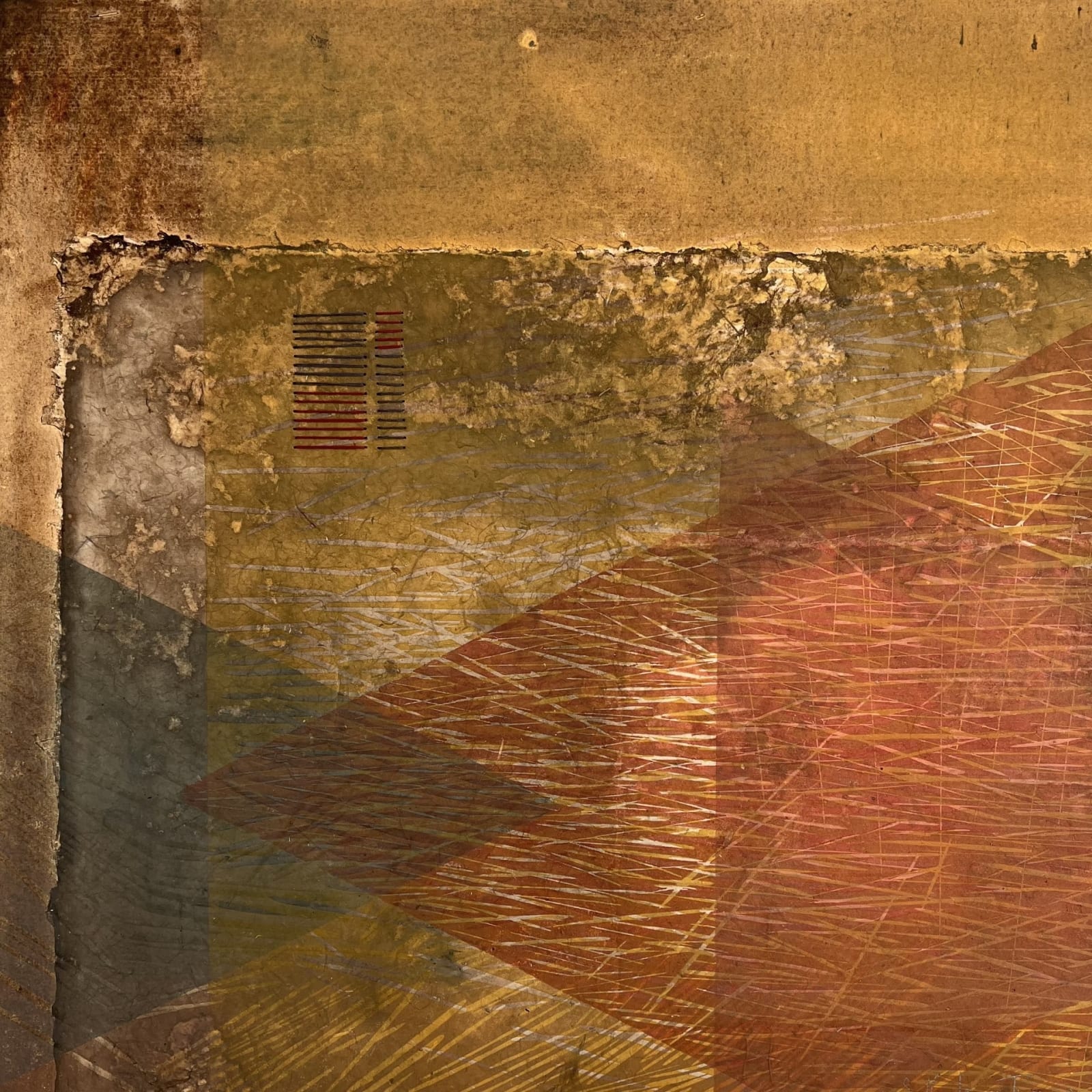 Sally James Thomas, Ochre State, 2025