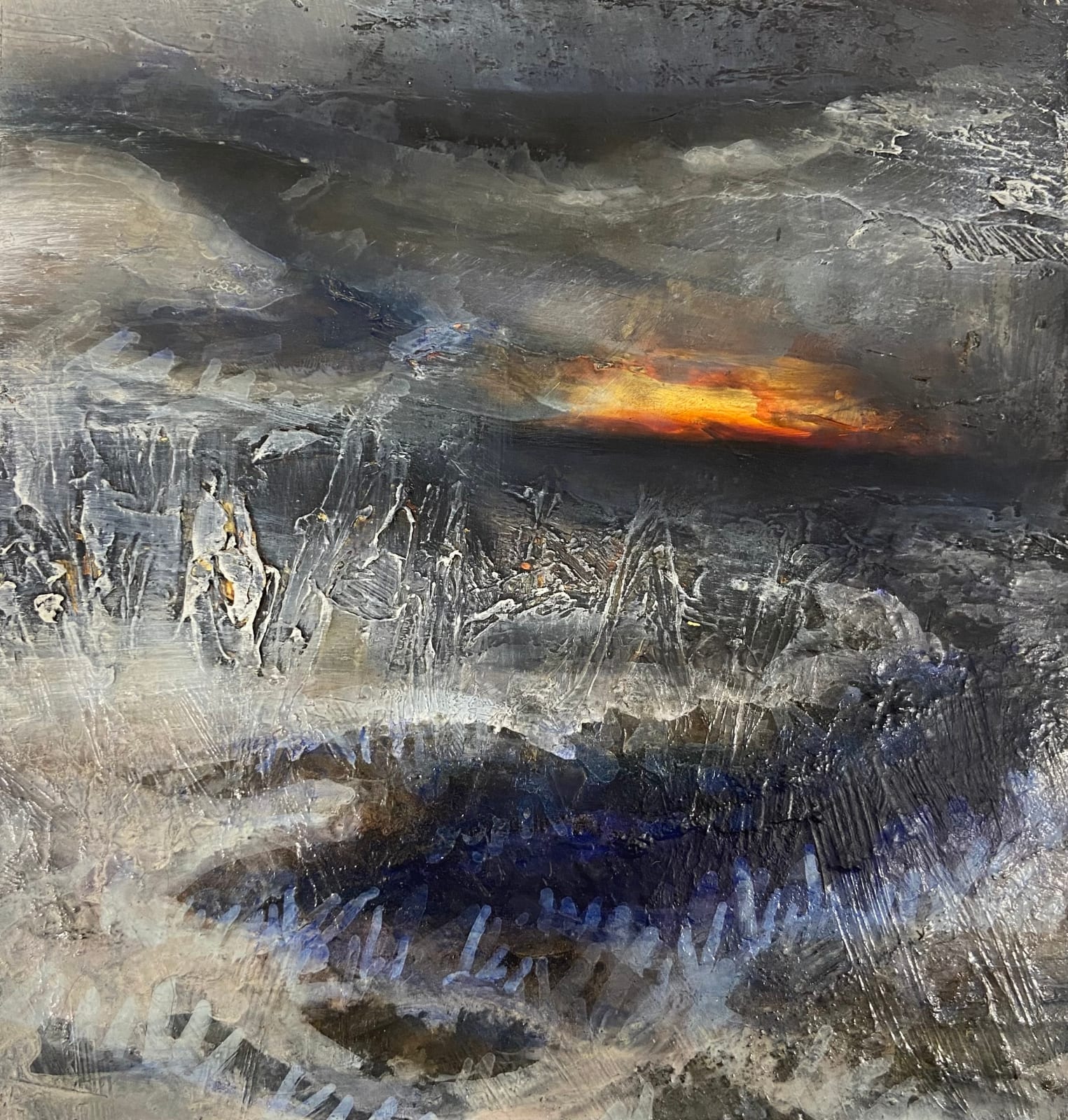 Iwan Gwyn Parry, Ancient Channel - Turning into Stone 1, 2025