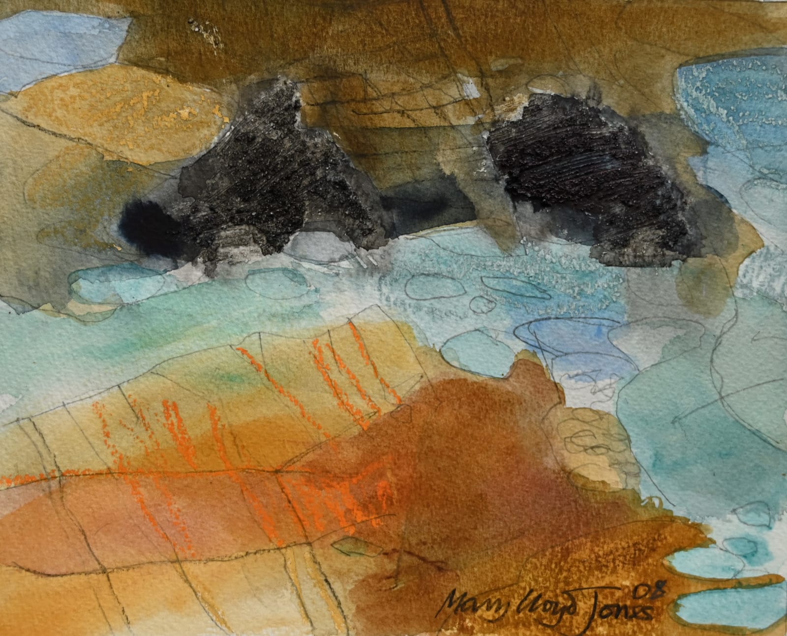 Mary Lloyd Jones, Pyllau / Pools, 2008