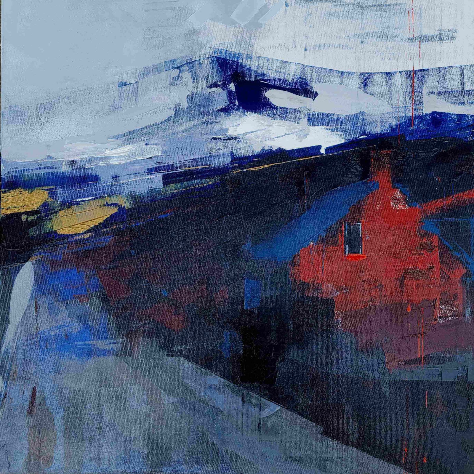 Karina Rosanne Barrett, Red House, Mynydd Llandegai, 2024