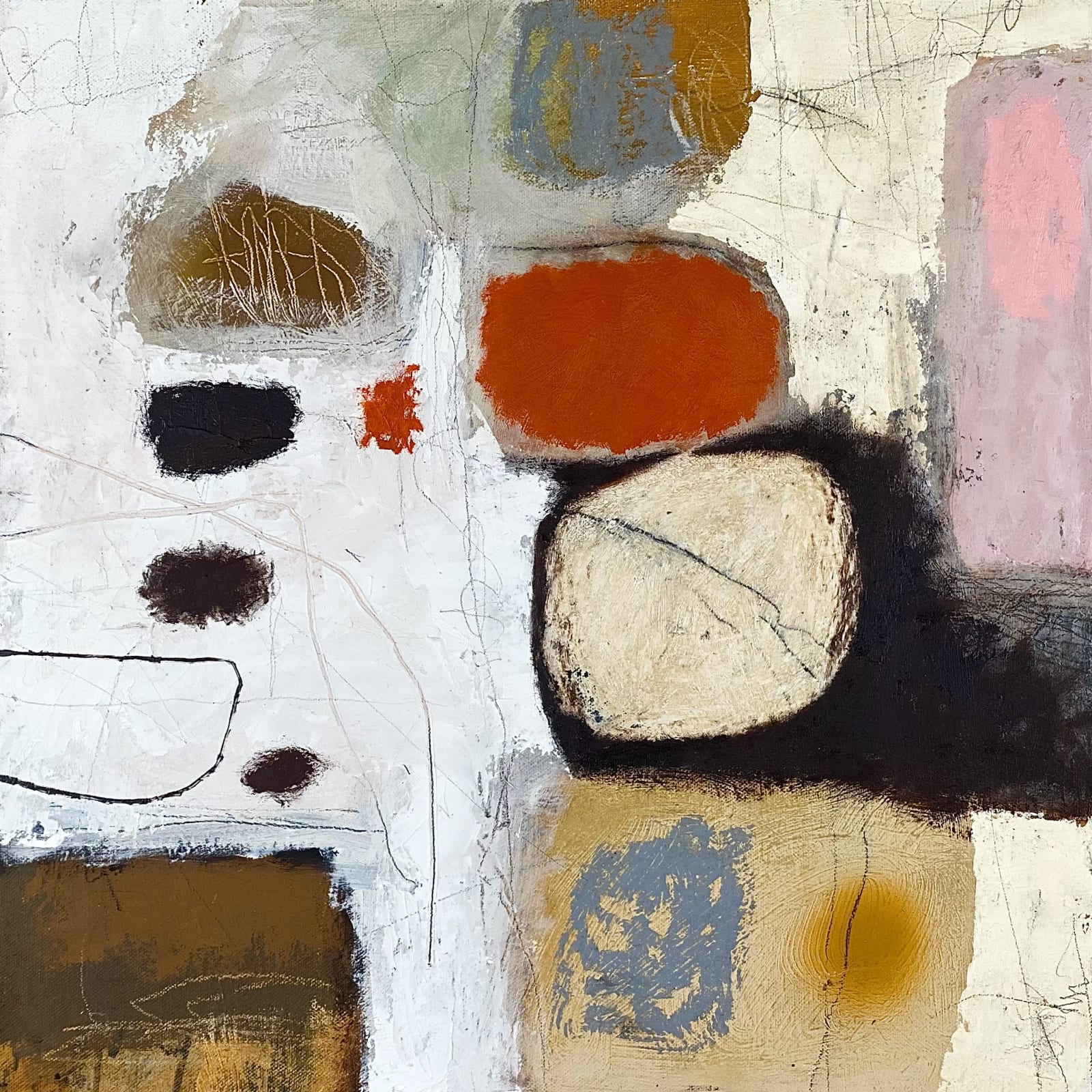 Oliver Gaiger, Smoke Rose from the Fire, 2025