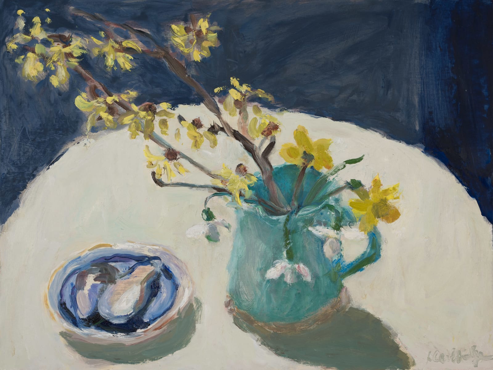 Lynne Cartlidge, Witch Hazel and Mussel Shells, 2024