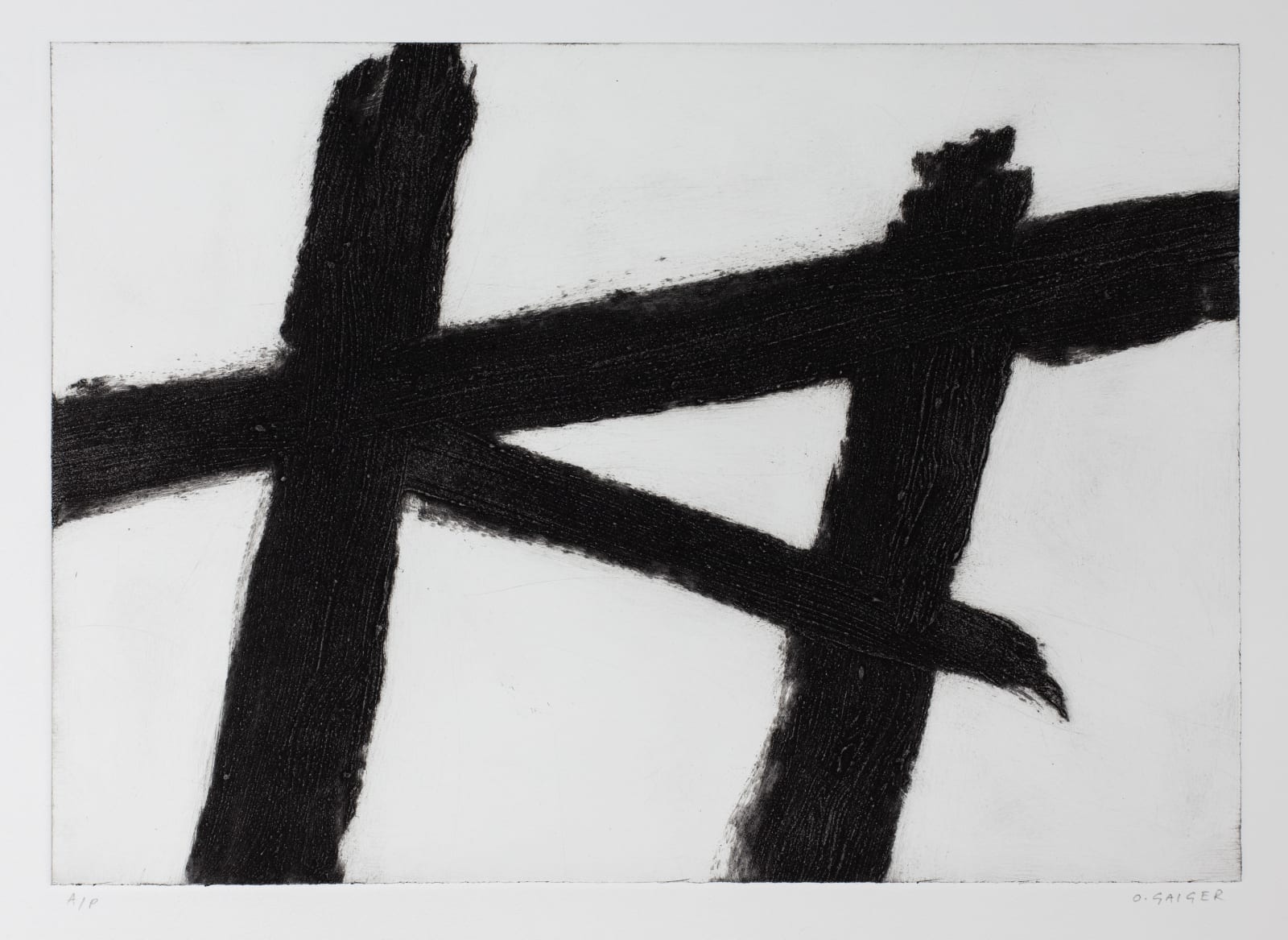 Oliver Gaiger, Sound the Line, 2023