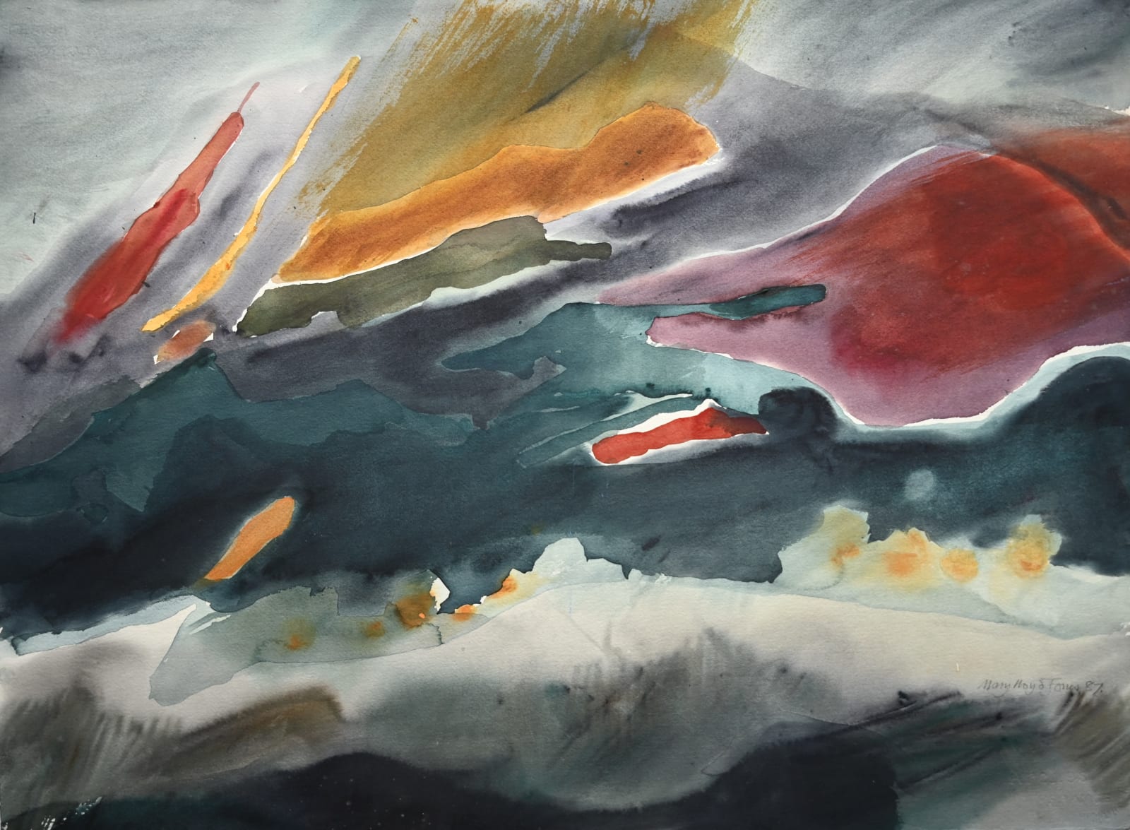 Mary Lloyd Jones, Cwm Idwal, 1987