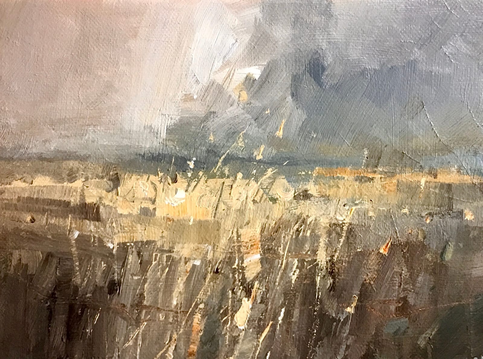 Richard Barrett, Wind Blowing Through Old Fields, 2024