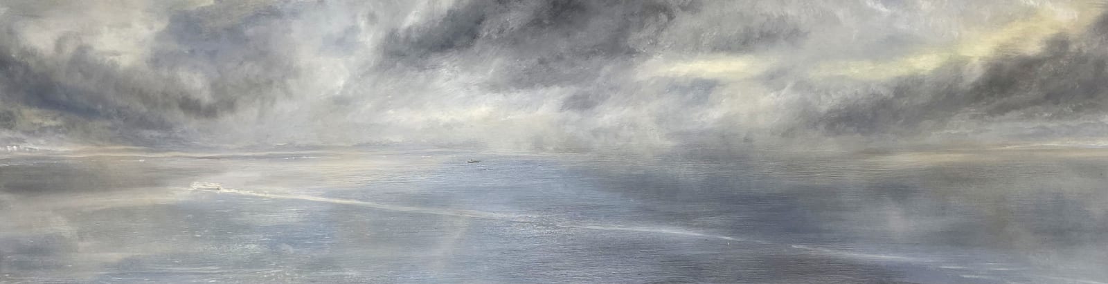 Iwan Gwyn Parry, Dublin Bay with Arrriving Stenna Line, 2004