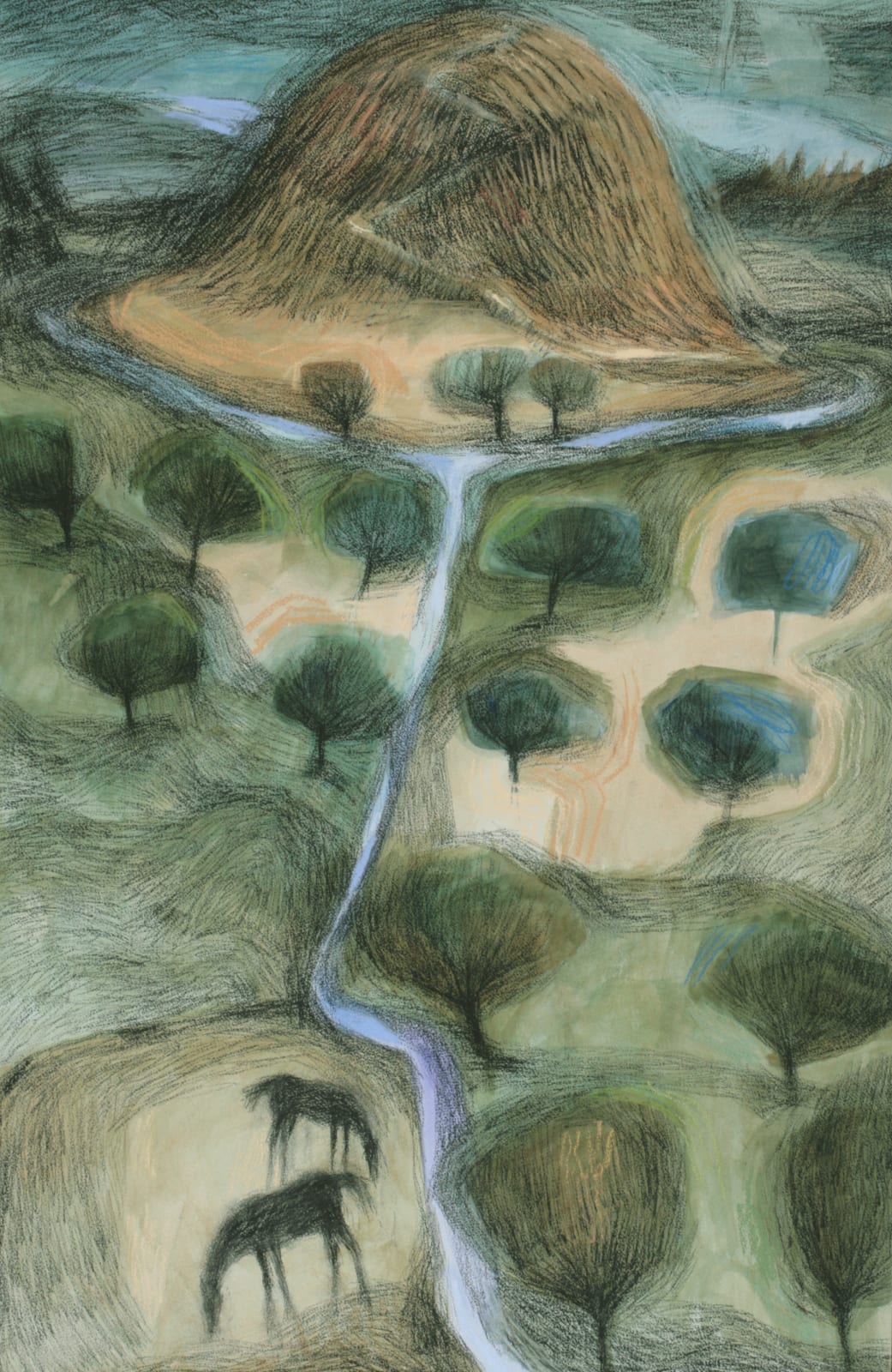 Eleri Mills, Tirlun i Dywysogion I (Landscape for Princes I), 2007