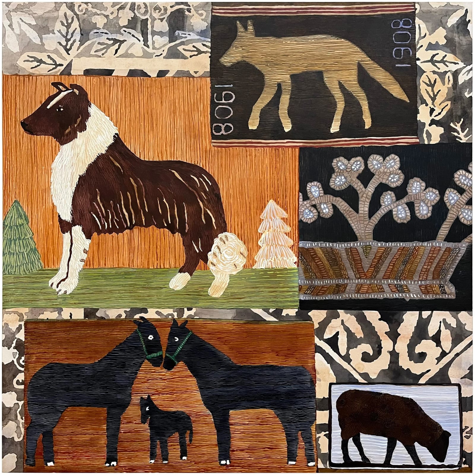 Renée Bott, Women’s Work: Collie, Fox & Family, 2025