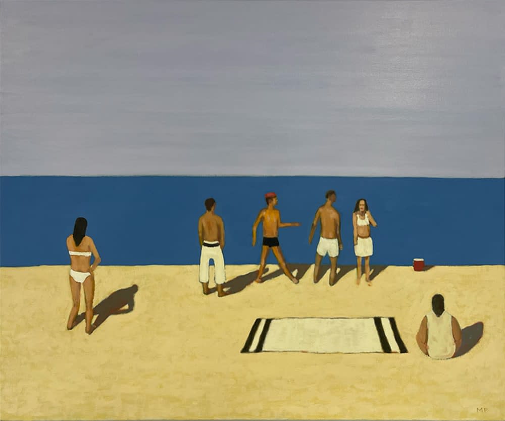 Mike Piggott, A Day at the Beach, 2025