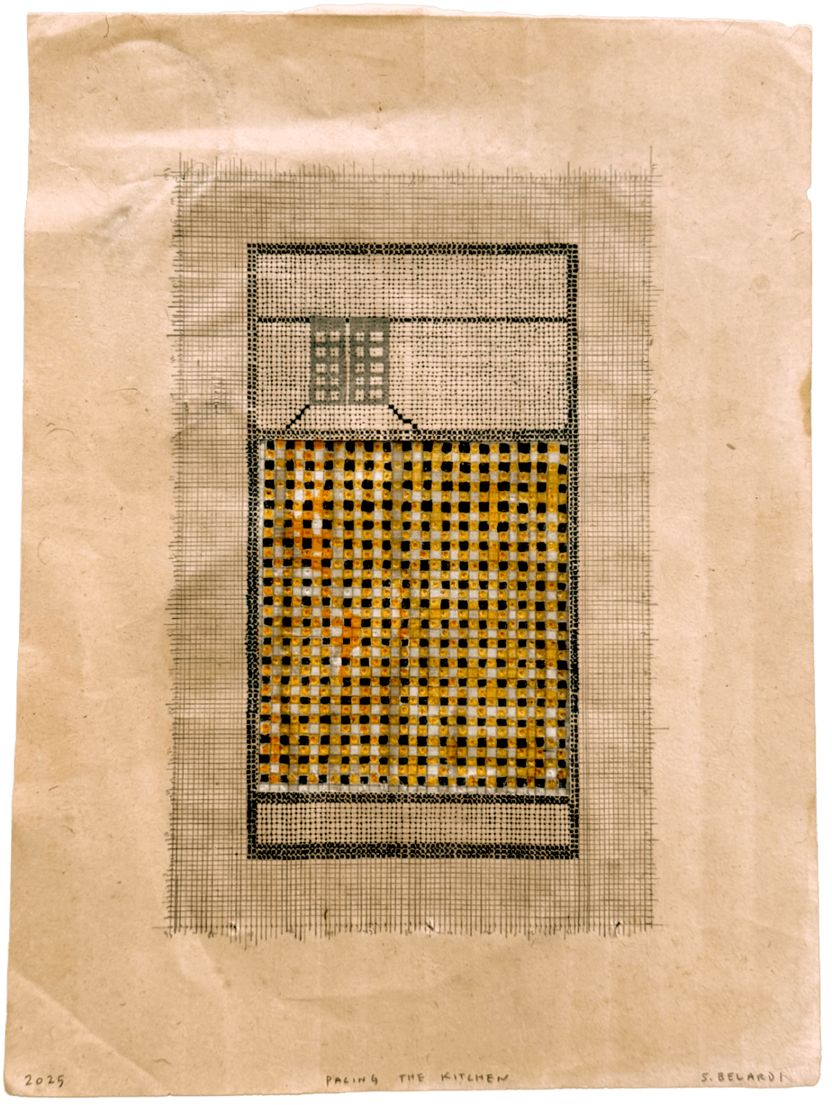 Shannon Belardi, Pacing the Kitchen, 2024