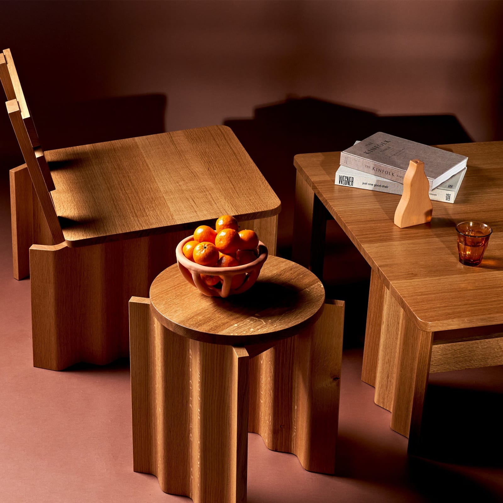 Hanneke Lourens, Corrugated Side Table