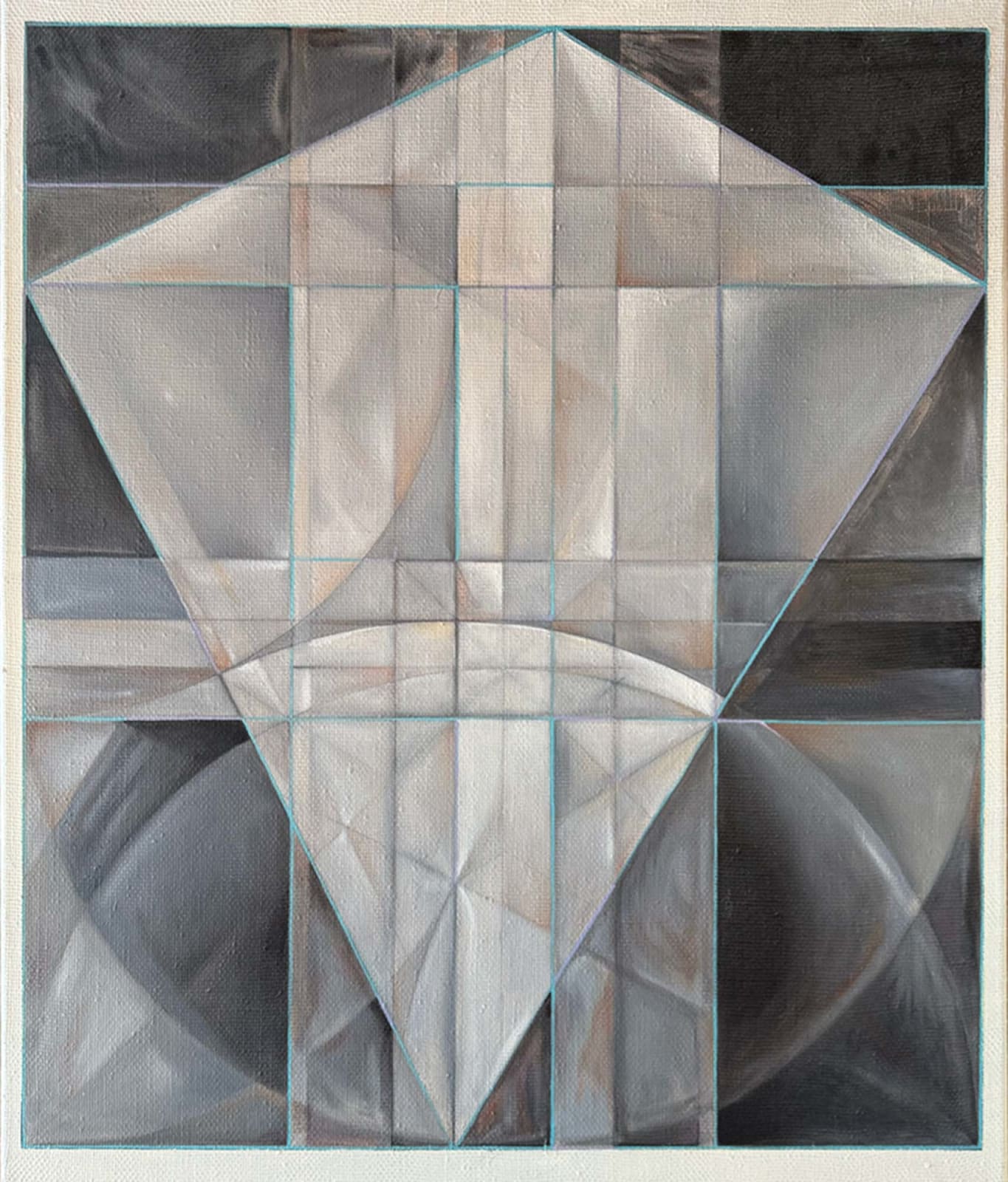 Mark Reynolds, Marriage of Incommensurables Series: Double Phi and the First Five Square Roots, 2007, 2007