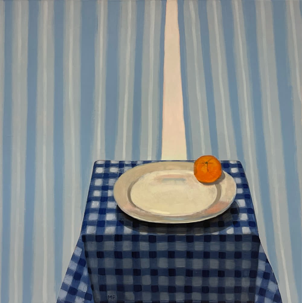 Mike Piggott, Orange And Blue, 2025