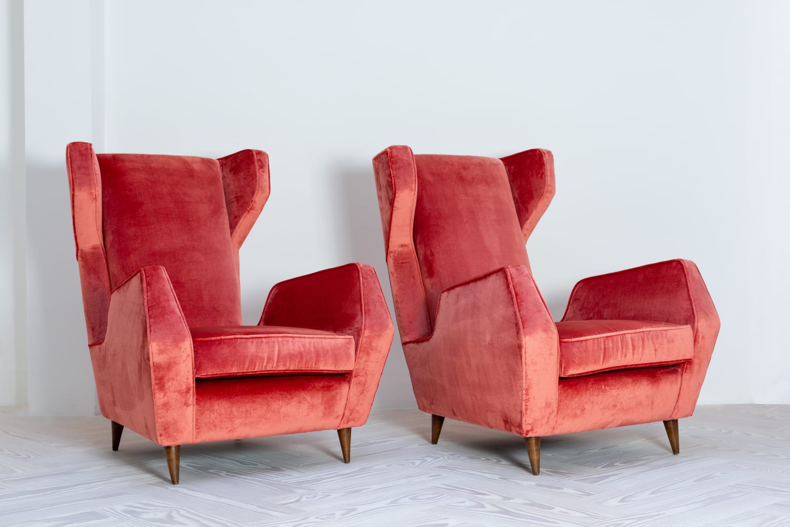 Paolo Buffa, Mid-Century Armchairs, 1960s