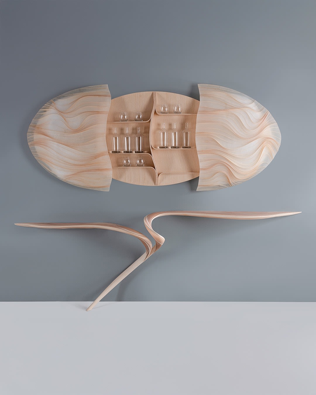 Marc Fish, Ethereal Drinks Cabinet, 2020