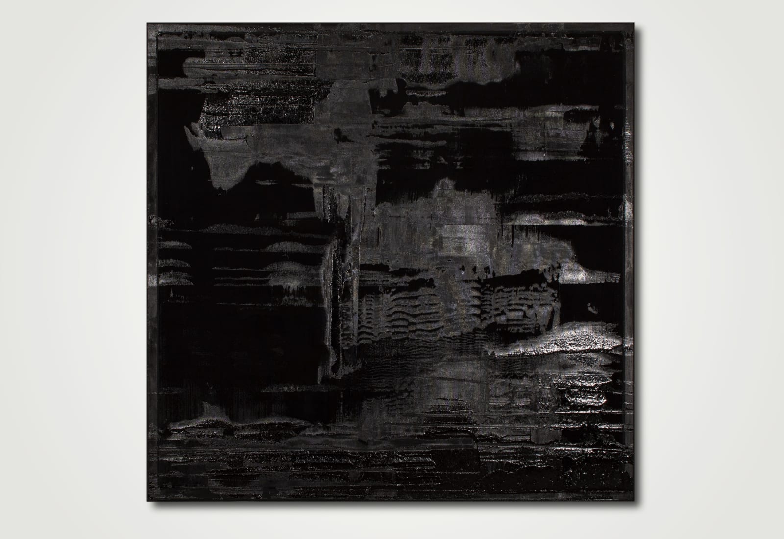 Pierre Bonnefille, Carbon Painting 08, 2018
