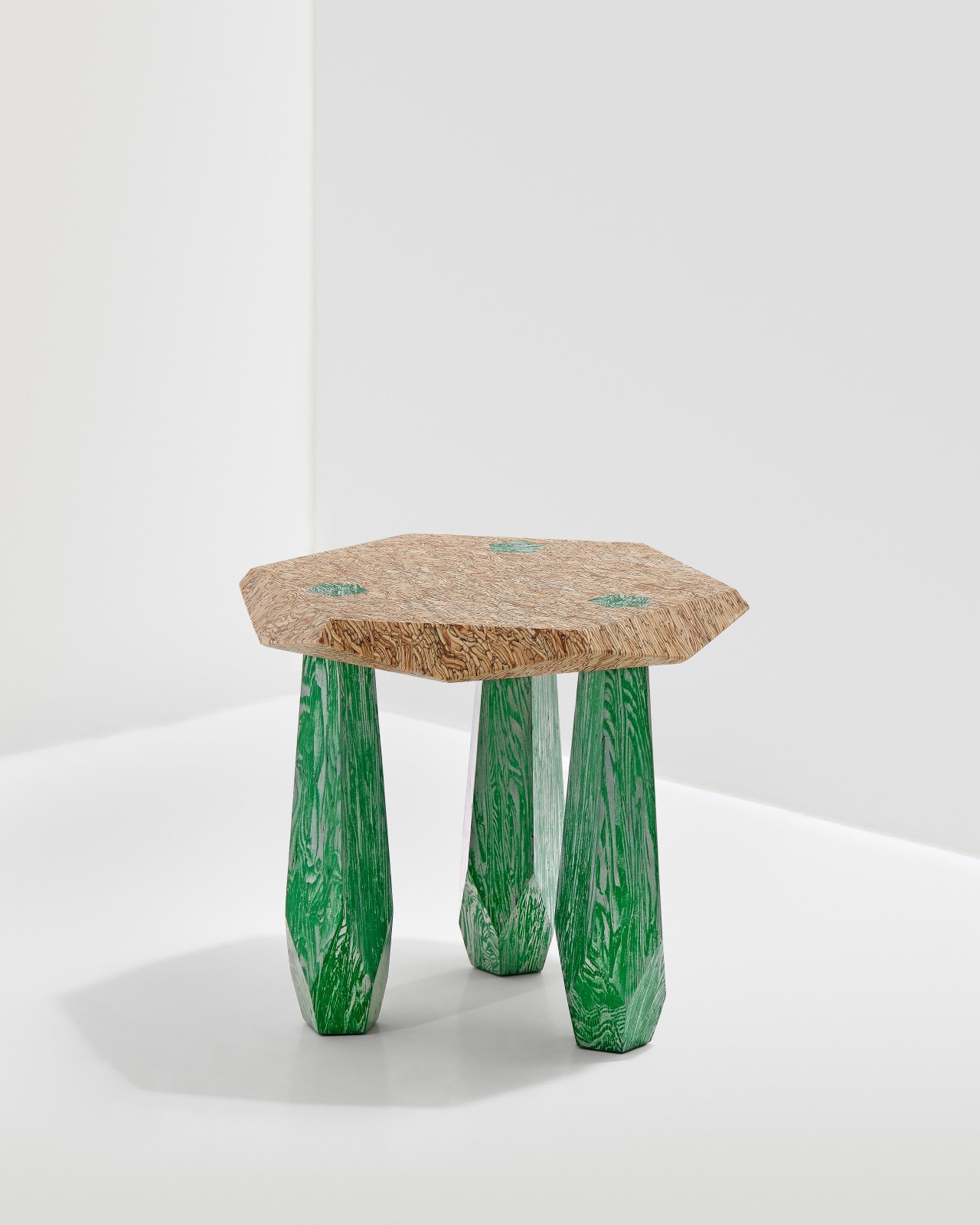 Weon Rhee, Primitive Structures, Side Table 1, 2023
