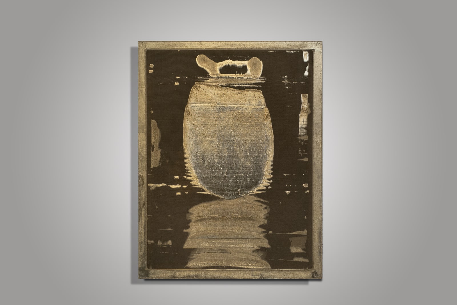 Pierre Bonnefille, Bronze Painting 110, 2018