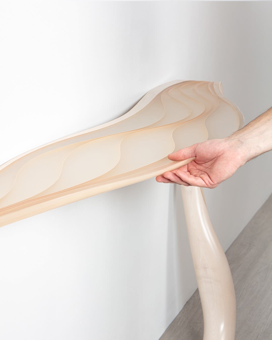 Marc Fish, Ethereal Console Loop Table, 2023