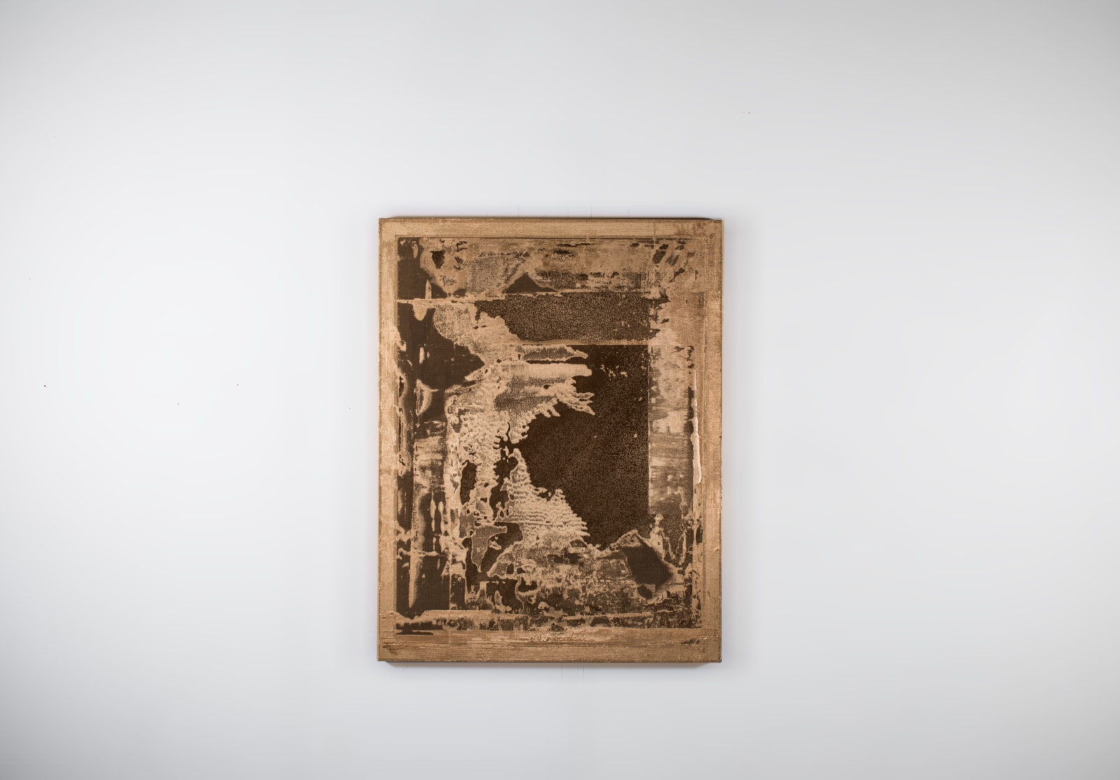 Pierre Bonnefille, Bronze Painting 103, 2018