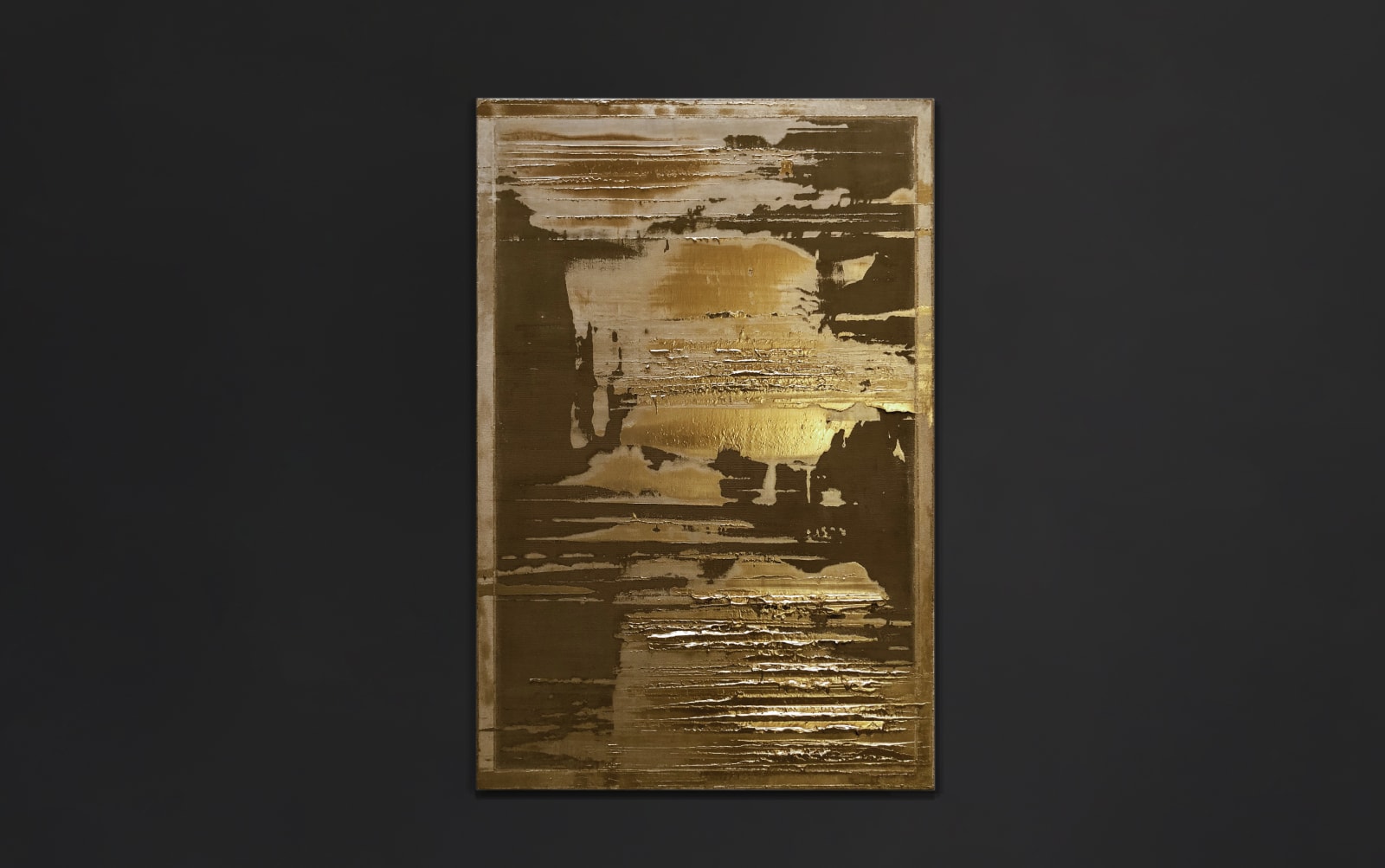Pierre Bonnefille, Bronze Painting 129, 2018