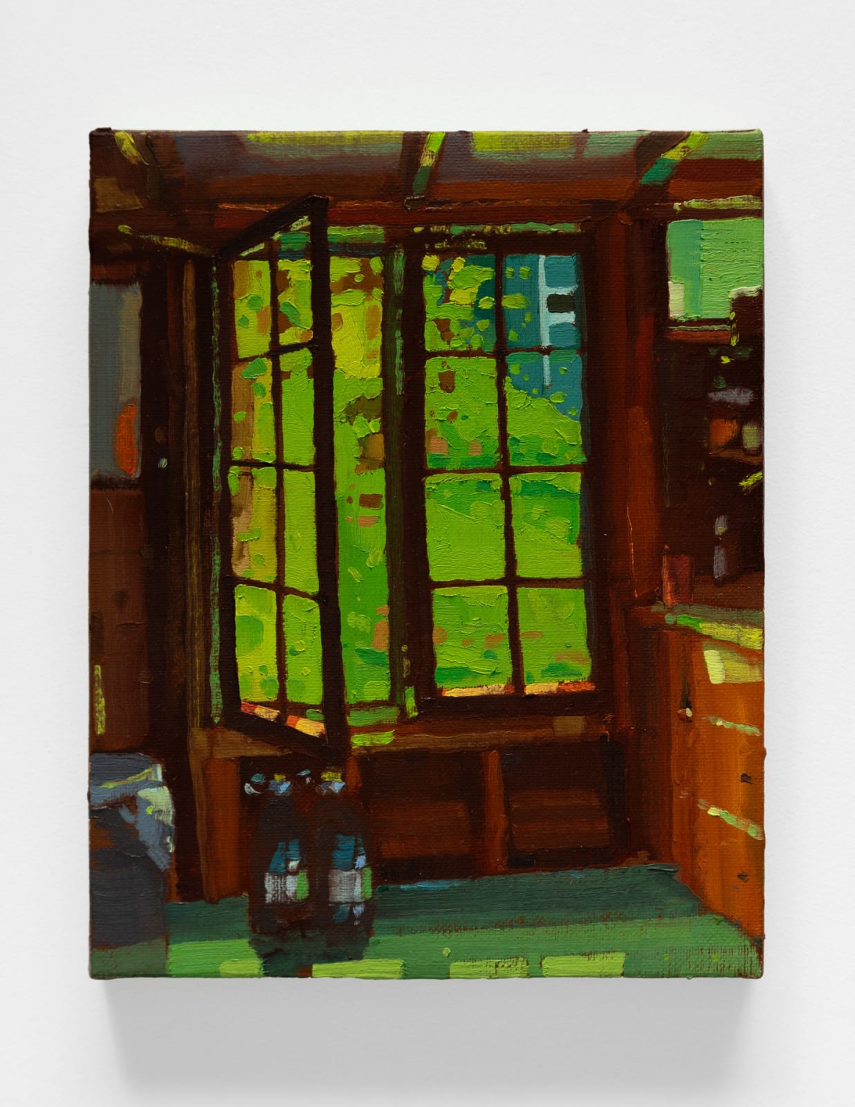 Keiran Brennan Hinton, Green Window, 2025