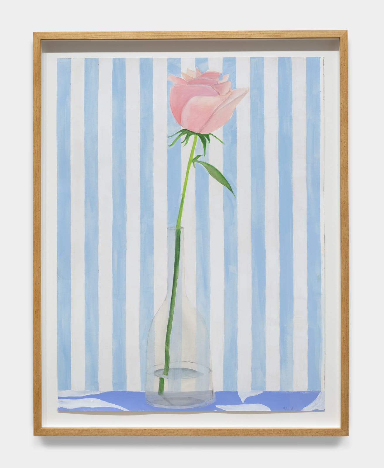 Alec Egan, Flower in Glass Vase , 2023