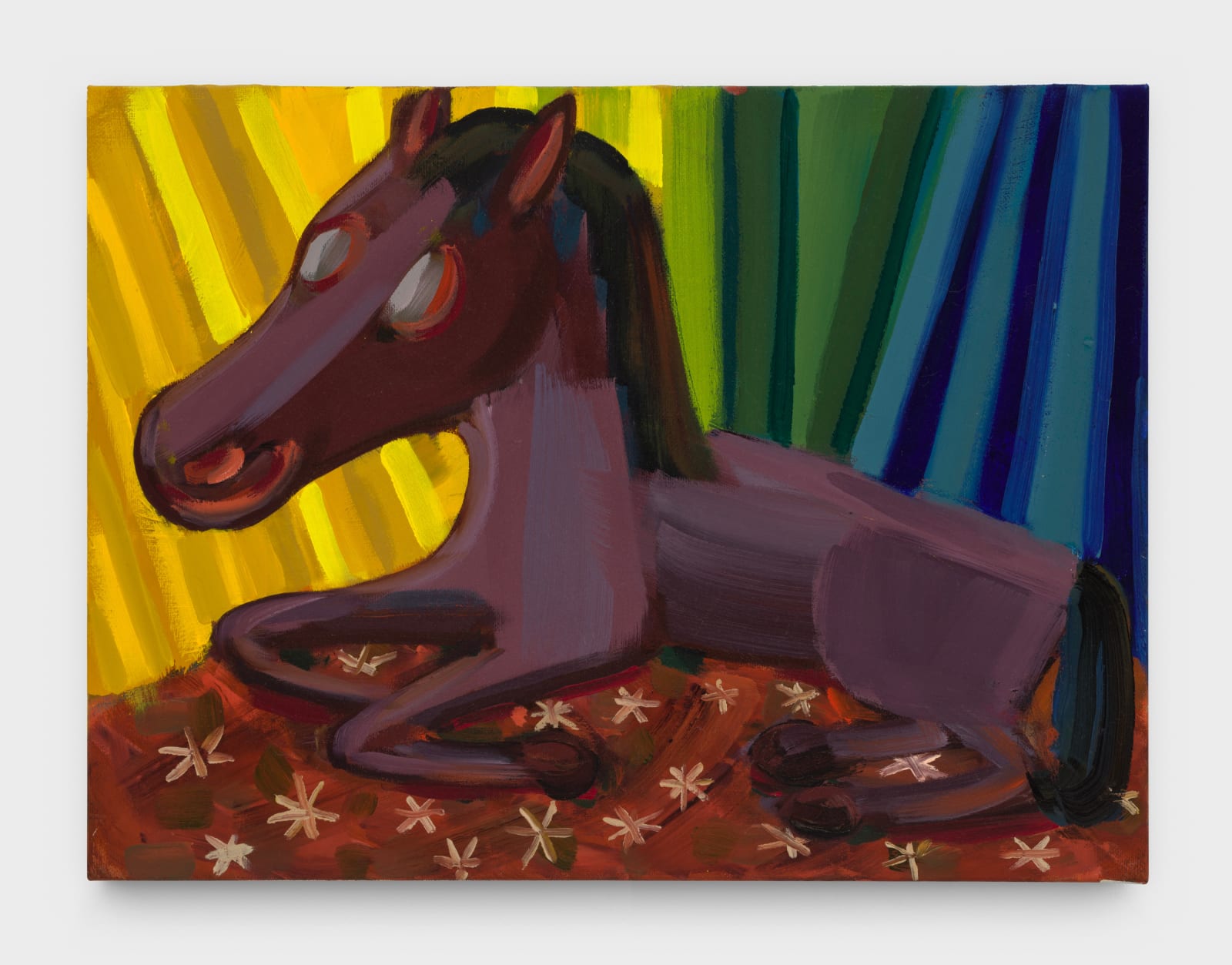 Judith Linhares, Message in the Garden, 2022