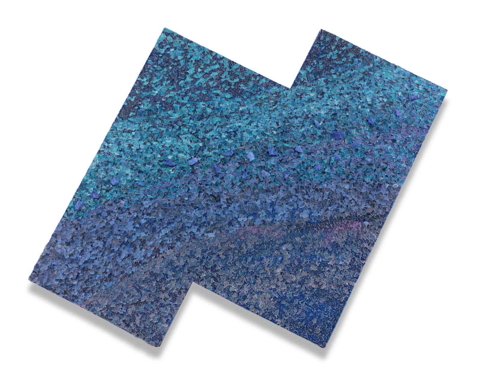 Alteronce Gumby, The sky was Blue glass, 2021