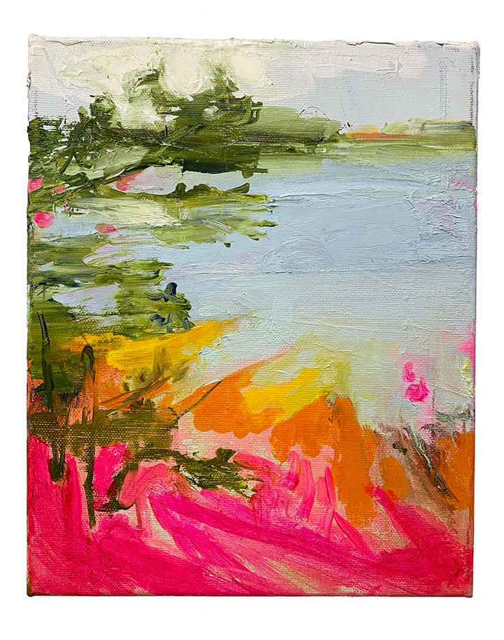 Claire McConaughy, Pink Shore, 2021