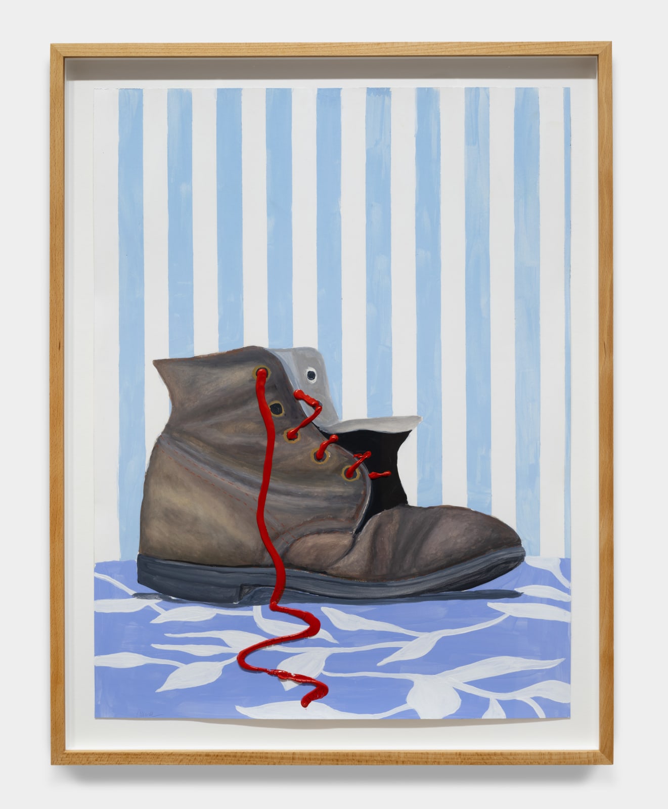 Alec Egan, Boot with Red Lace, 2023