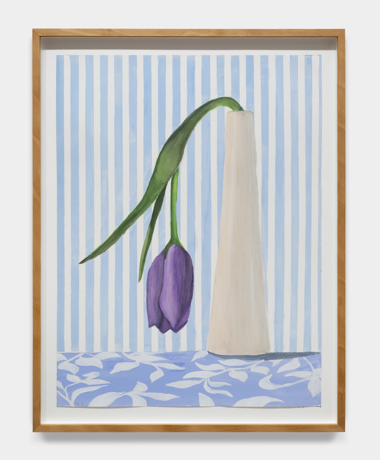 Alec Egan, Hanging Purple Flower , 2023