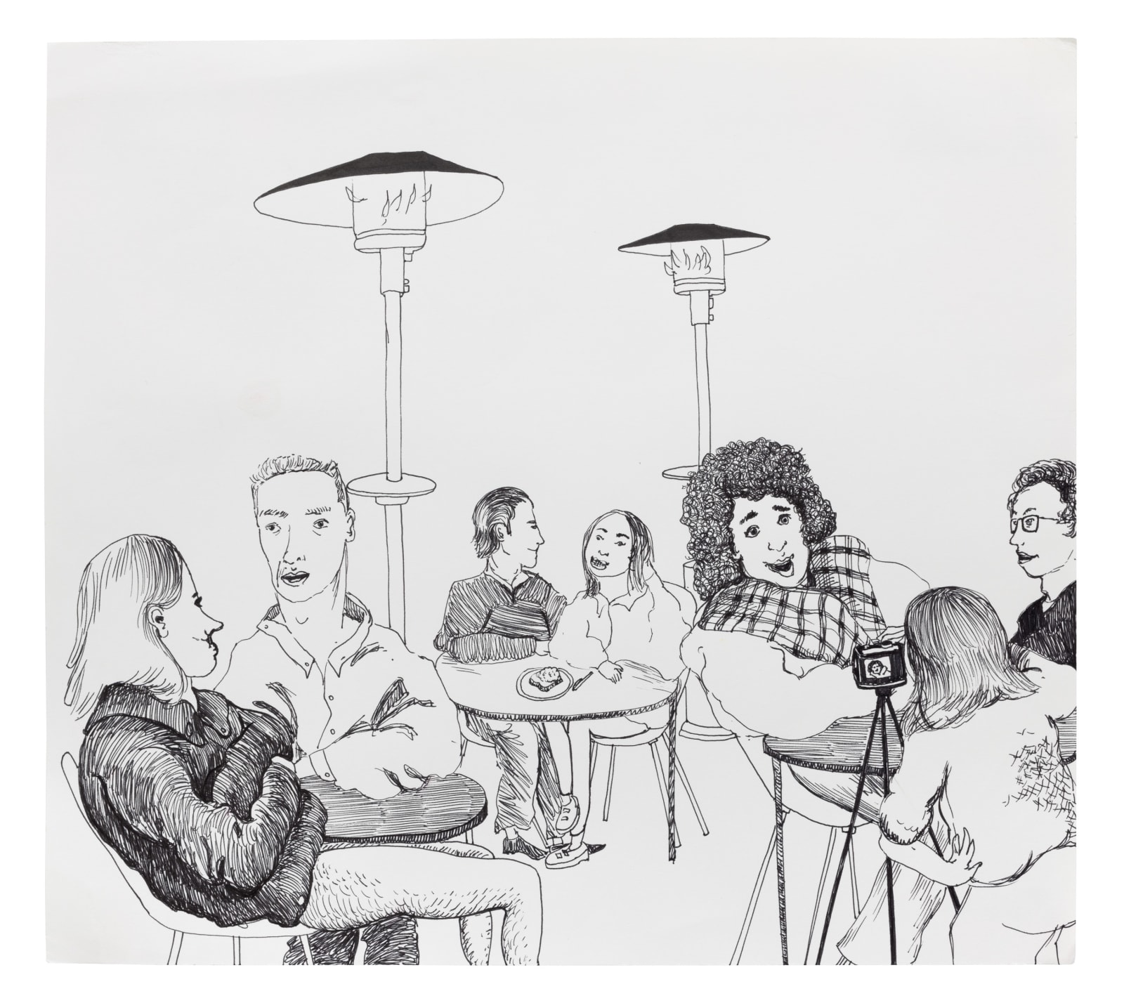 Maggie Ellis, Outdoor Dining, 2021