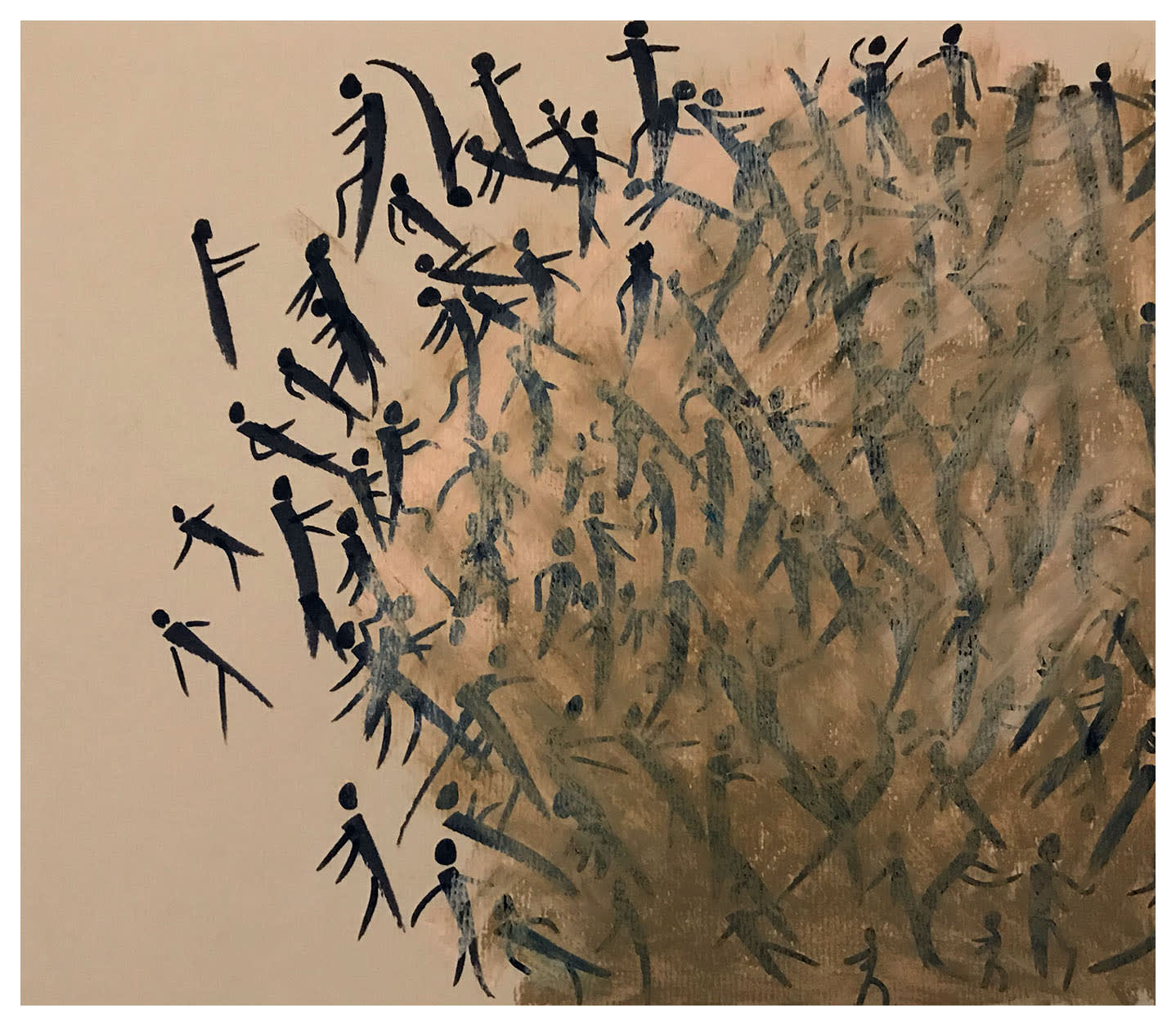 Charlie Kirkham, Figures in the Mist, 2021