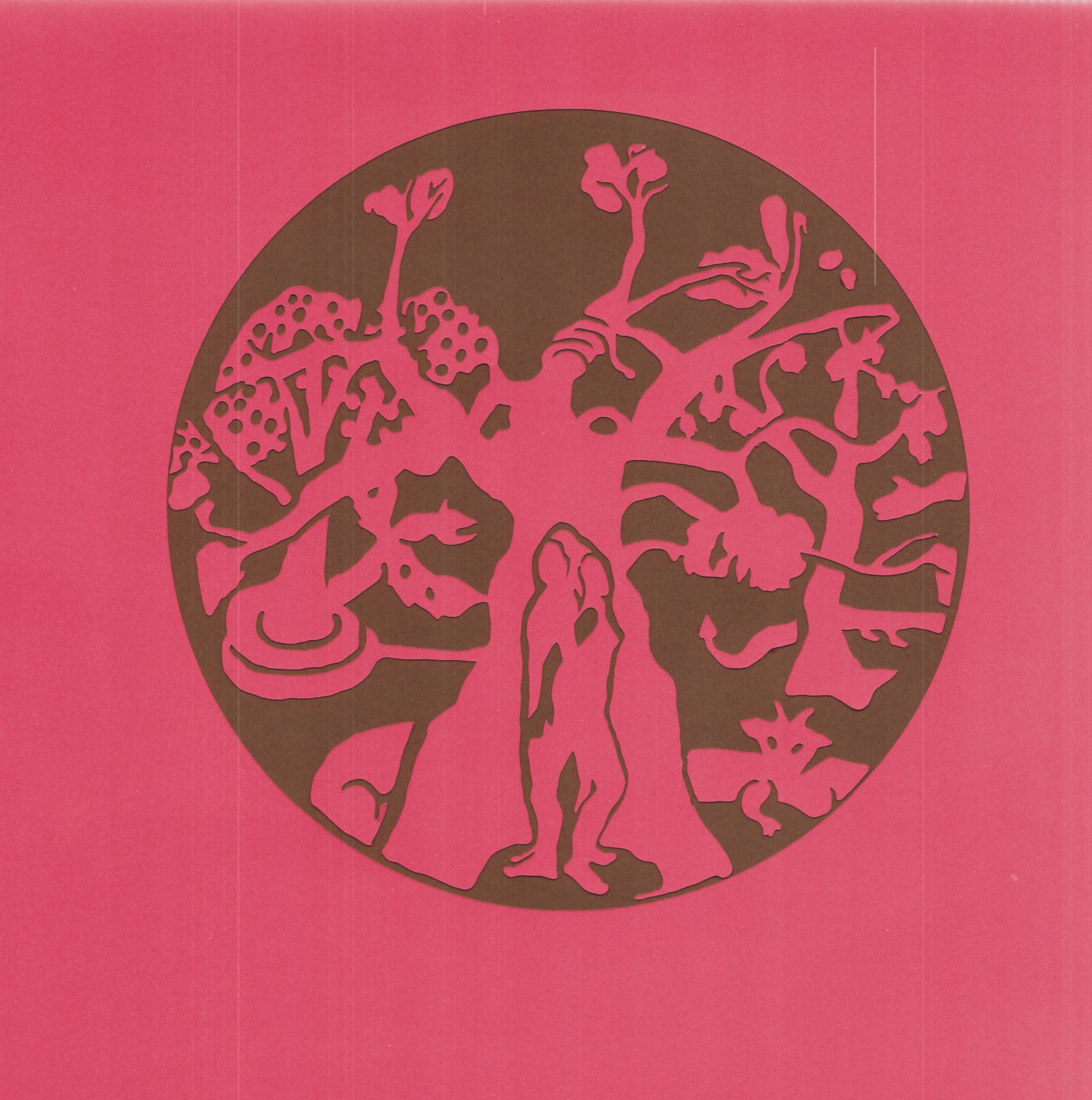 Charlie Kirkham, The New Creation (Red & Brown), 2022