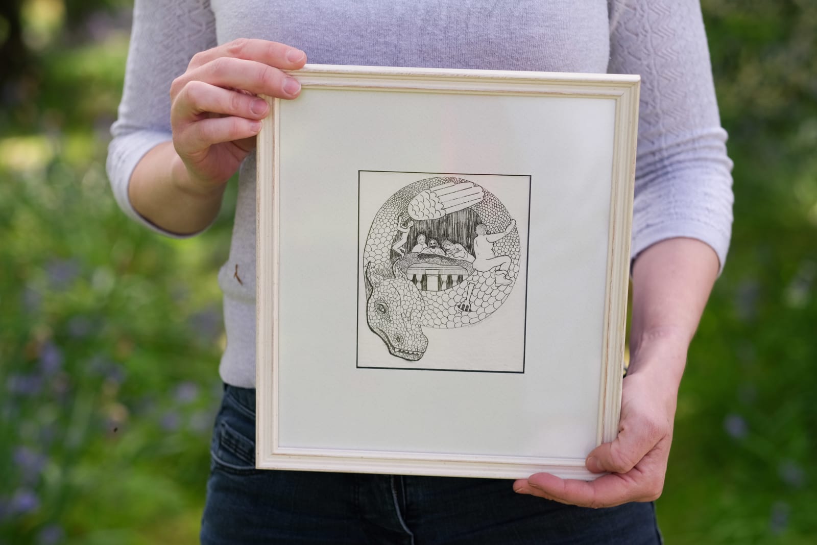 Charlie Kirkham, Feasting on Salted Dragon, 2022