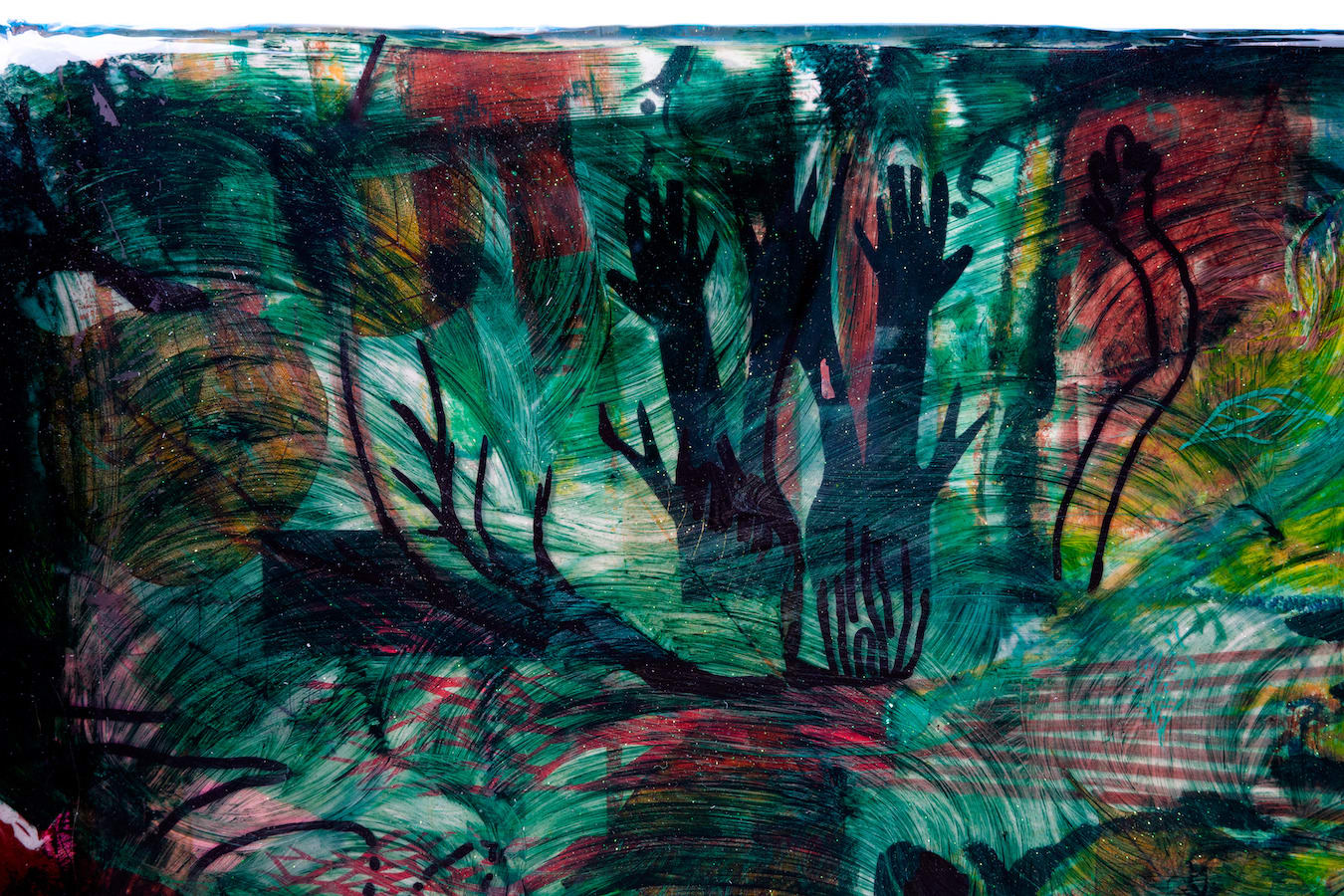 Charlie Kirkham, Birth of Briareus in the Forest, 2021